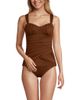 Lands' End Lands' End Slender Lite Sweetheart Shirred Tankini - 1