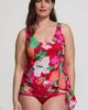 Lands' End Lands' End Slender Suit Fauxkini One Piece Swimsuit - 1