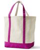 Lands' End Lands' End Small 3 Pocket Open Top Canvas Tote Bag - 2