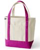 Lands' End Lands' End Small 3 Pocket Open Top Canvas Tote Bag - 4