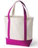 Lands' End Lands' End Small 3 Pocket Open Top Canvas Tote Bag - 5
