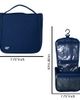 Lands' End Lands' End Small Hanging Toiletry Bag for Travel, Canvas Hanging Dopp Kit Hygiene Bag - 5