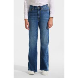 Lands' End Lands' End Soft Denim High Rise Classic Flare Jeans