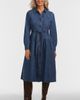Lands' End Lands' End Soft Denim Midi Shirt Dress - 1