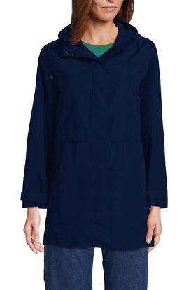 Lands' End Lands' End Squall Hooded Waterproof Raincoat