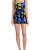 Lands' End Lands' End Square Neck Corset Seamed Swim Dress - 1