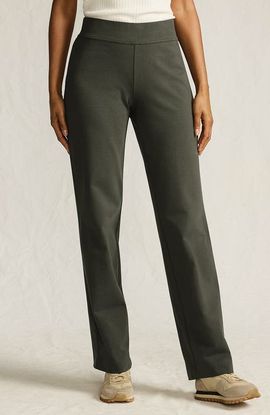 Lands' End Lands' End Starfish Mid Rise Straight Leg Pants