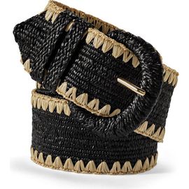 Lands' End Lands' End Stretch Raffia Belt