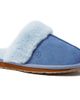 Lands' End Lands' End Suede Furry Lined Slippers - 1