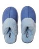 Lands' End Lands' End Suede Furry Lined Slippers - 2