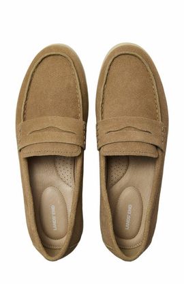 Lands' End Lands' End Suede Penny Loafers
