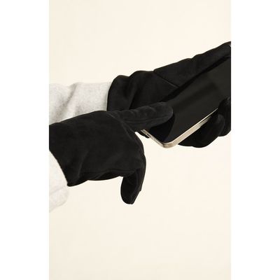 Lands' End Lands' End Suede Tech Gloves