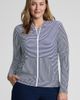 Lands' End Lands' End SunShade UPF 50 Hooded Zip Front Rash Guard - 1