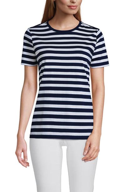 Lands' End Lands' End Supima Cotton Crew Neck T-Shirt