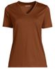 Lands' End Lands' End Supima Cotton V-neck T-Shirt - 3