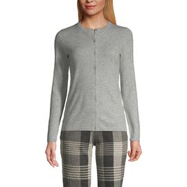 Lands' End Lands' End Tall Classic Cashmere Cardigan Sweater
