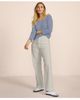 Lands' End Lands' End Tall High Rise 5 Pocket Wide Leg Chino Pants - 4