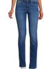 Lands' End Lands' End Tall Recover Mid Rise Straight Leg Blue Jeans - 3
