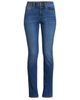 Lands' End Lands' End Tall Recover Mid Rise Straight Leg Blue Jeans - 5