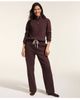 Lands' End Lands' End Tall Serious Sweats High Rise Relaxed Straight Leg Pants - Set Bottom - 4