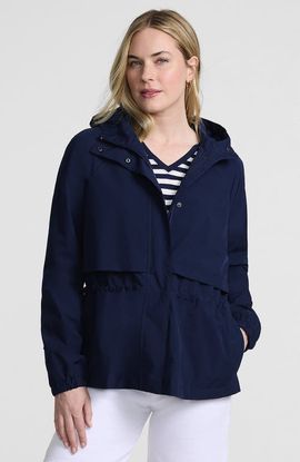 Lands' End Lands' End Tall Size Squall Packable Rain Jacket