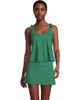 Lands' End Lands' End Tie Shoulder Flutter Tankini Top - 1
