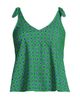 Lands' End Lands' End Tie Shoulder Flutter Tankini Top - 3