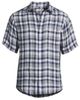 Lands' End Lands' End Traditional Fit Short Sleeve Linen Shirt - 3