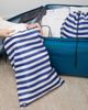 Lands' End Lands' End Travel Laundry Bags 2-Pack, Polyester Canvas Dirty Clothes Travel Bag with Drawstring - 2