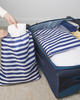 Lands' End Lands' End Travel Laundry Bags 2-Pack, Polyester Canvas Dirty Clothes Travel Bag with Drawstring - 4