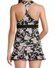 Lands' End Lands' End V-Neck Racerback Flutter Tankini - 2