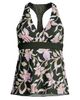 Lands' End Lands' End V-Neck Racerback Flutter Tankini - 3