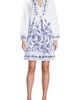 Lands' End Lands' End Voile Tie Neck Dress - 3