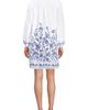 Lands' End Lands' End Voile Tie Neck Dress - 4