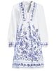 Lands' End Lands' End Voile Tie Neck Dress - 5