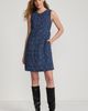 Lands' End Lands' End Washable Tweed Sleeveless Above the Knee Dress - 1
