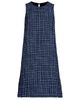 Lands' End Lands' End Washable Tweed Sleeveless Above the Knee Dress - 5