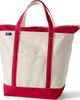 Lands' End Lands' End Zip Top Canvas Tote Bag - 1