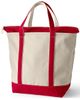 Lands' End Lands' End Zip Top Canvas Tote Bag - 2