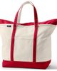 Lands' End Lands' End Zip Top Canvas Tote Bag - 4