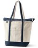 Lands' End Lands' End Zip Top Long Handle Canvas Tote Bag - 4