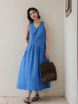 LANGSON LS V-neck High-end Long Dress