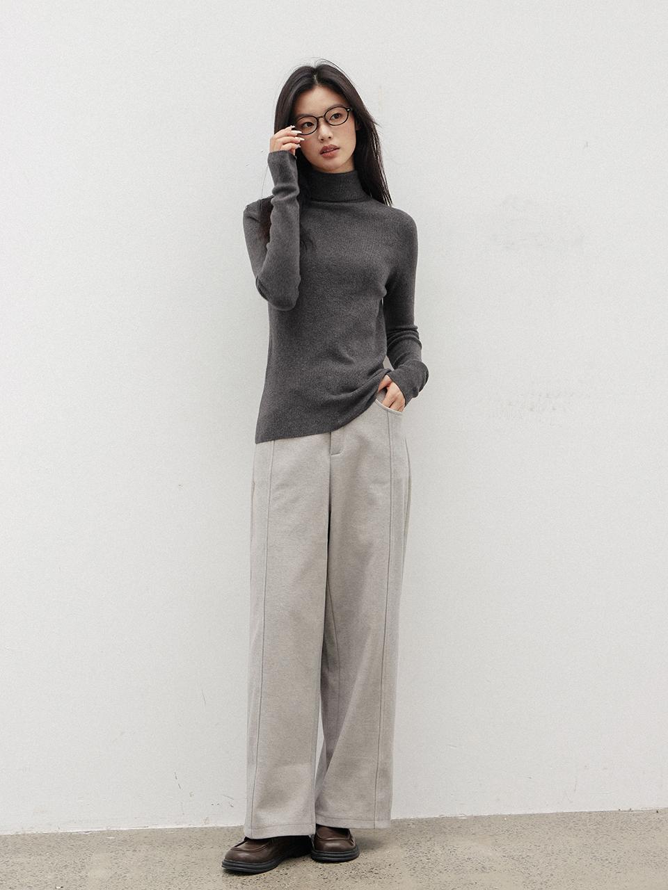 LANGSON LS_Casual straight long pants