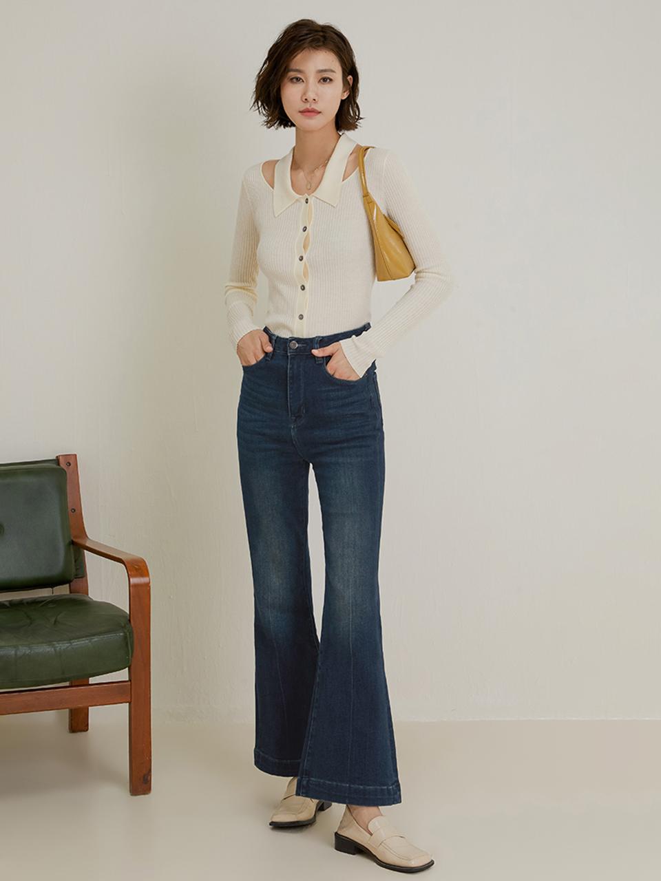 LANGSON Vintage Vera Bell Bottom Jeans