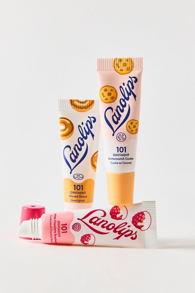 Lanolips Lanolips 101 Delicious Bites Lip Balm Set in Mini Bites Trio at Urban Outfitters