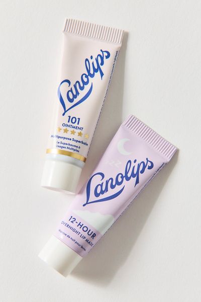 Lanolips Lanolips Lip Heroes Day & Night Lip Balm Set in Assorted at Urban Outfitters