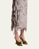Lanvin 100mm Satin Mule Pumps - 2