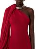 Lanvin Lanvin Asymmetrical Choker Dress In Viscose - 2
