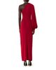Lanvin Lanvin Asymmetrical Choker Dress In Viscose - 3