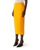 Lanvin Lanvin Asymmetrical Midi Skirt In Paper And Viscose - 1